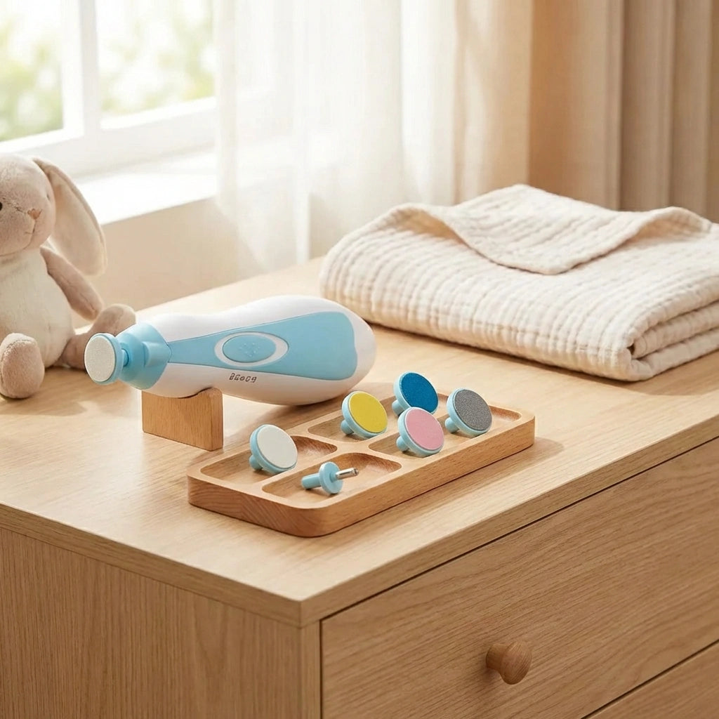 Electric Nail Trimmer Set For Baby