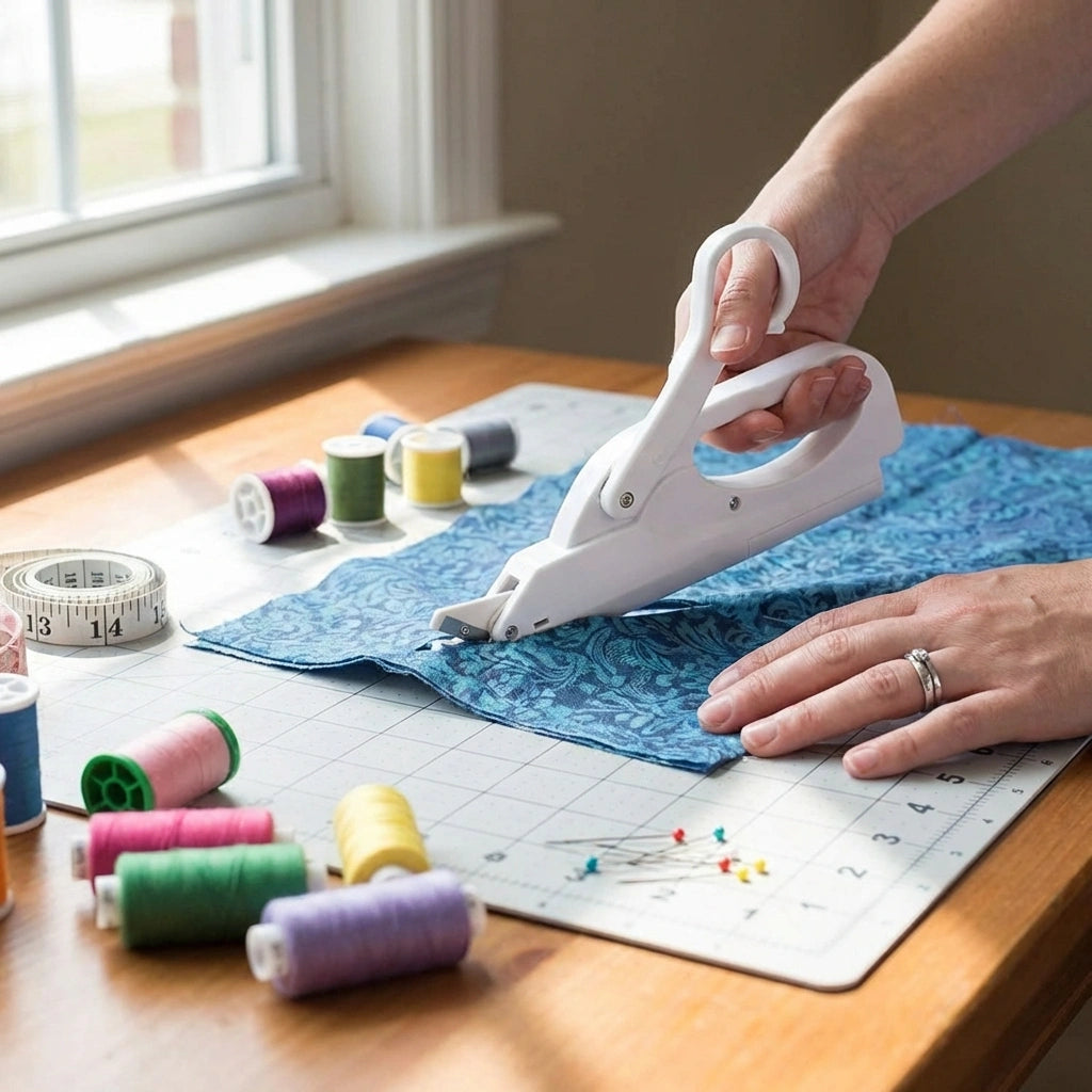 Electric Scissors Shears Fabric Sewing Cutting Machine