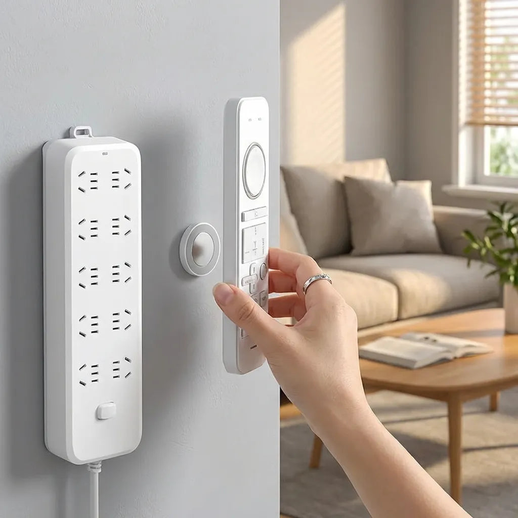 No-Drill Magnetic Remote Holder (Pack of 5)