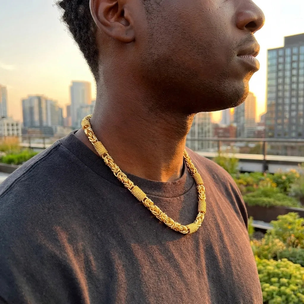 Latest Brass Gold Plated Chain