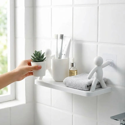 Wall Hanging Bathroom Shelf Storage Rack
