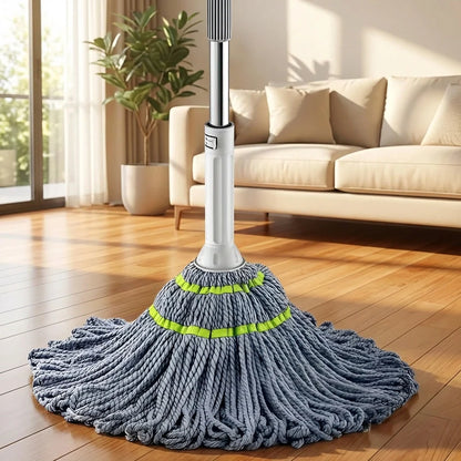 Squeeze Twist Mop Self Wringing Mop Stainless Steel Handle