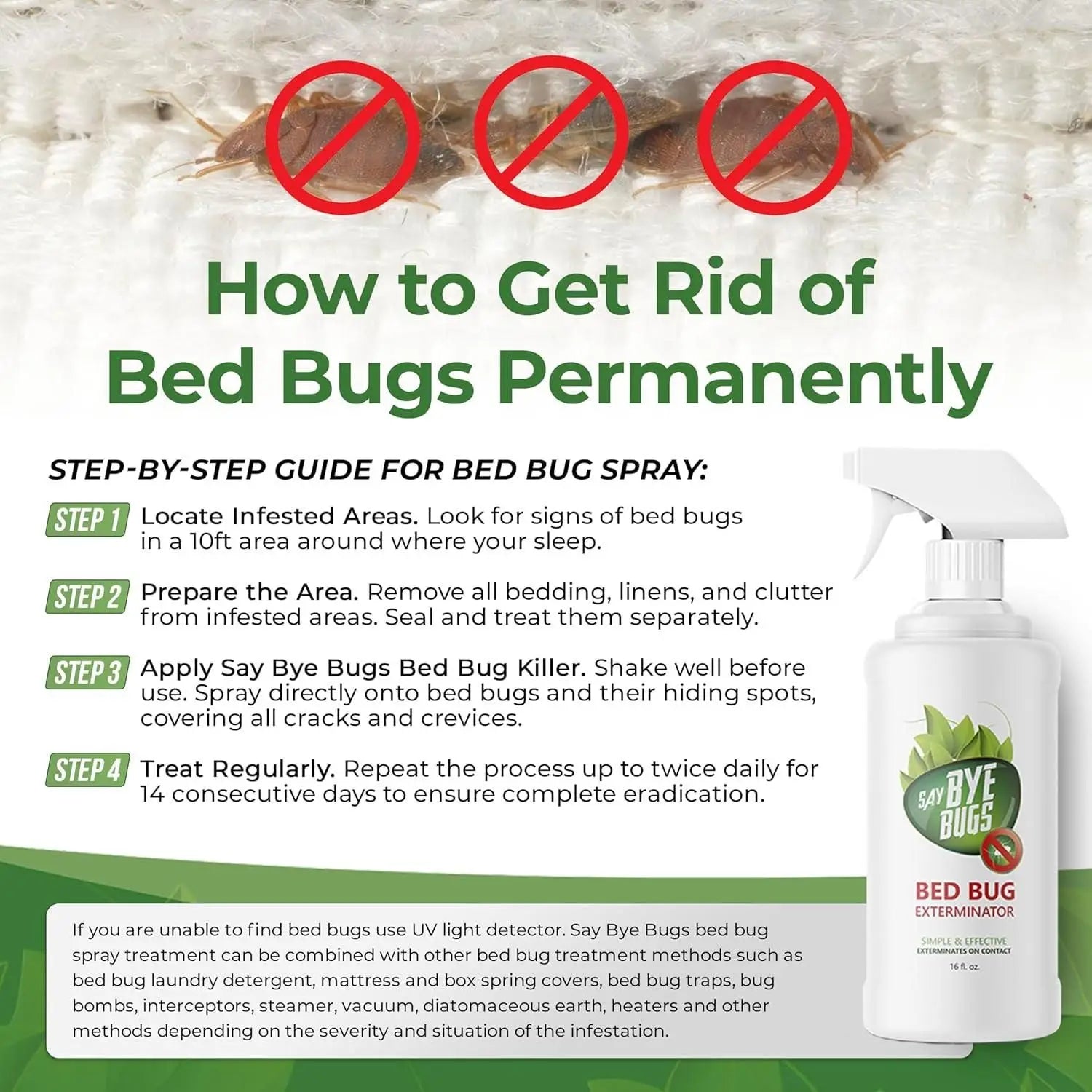 Say Bye Bye Bug Spray