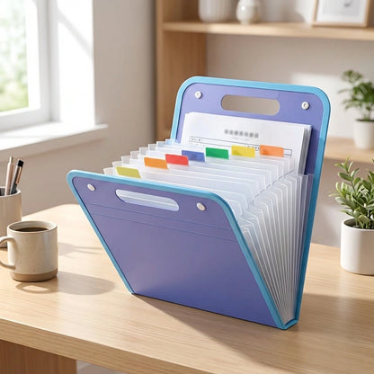 Expandable Document Organizer Folder