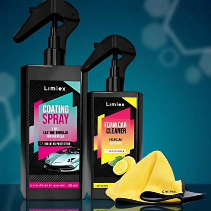 Coating Spray and Foam Car Cleaner (Combo)