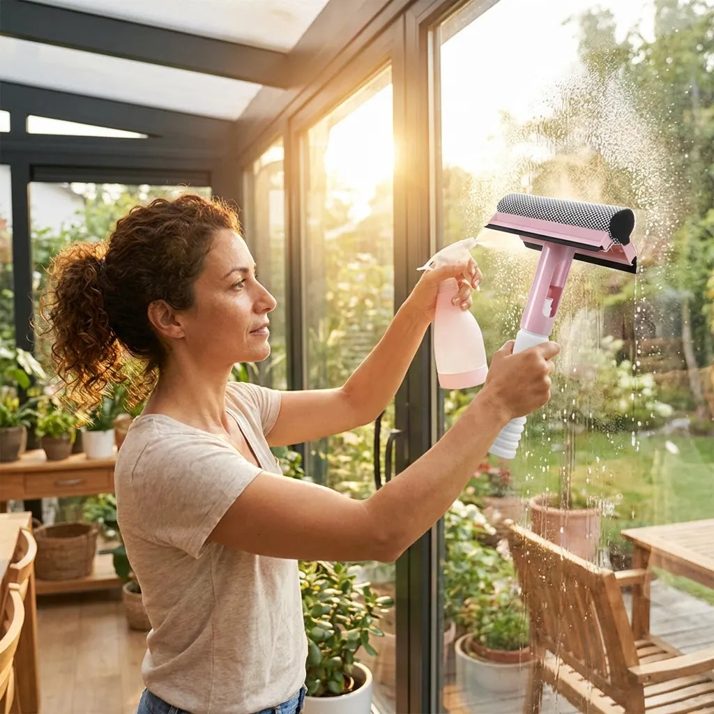 3 in 1 Spray Scrape Wipe