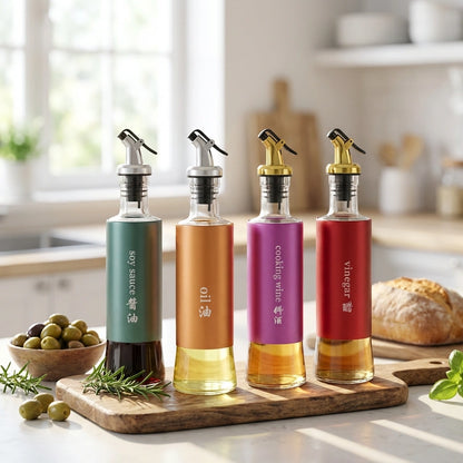 Auto-Close Oil Dispenser