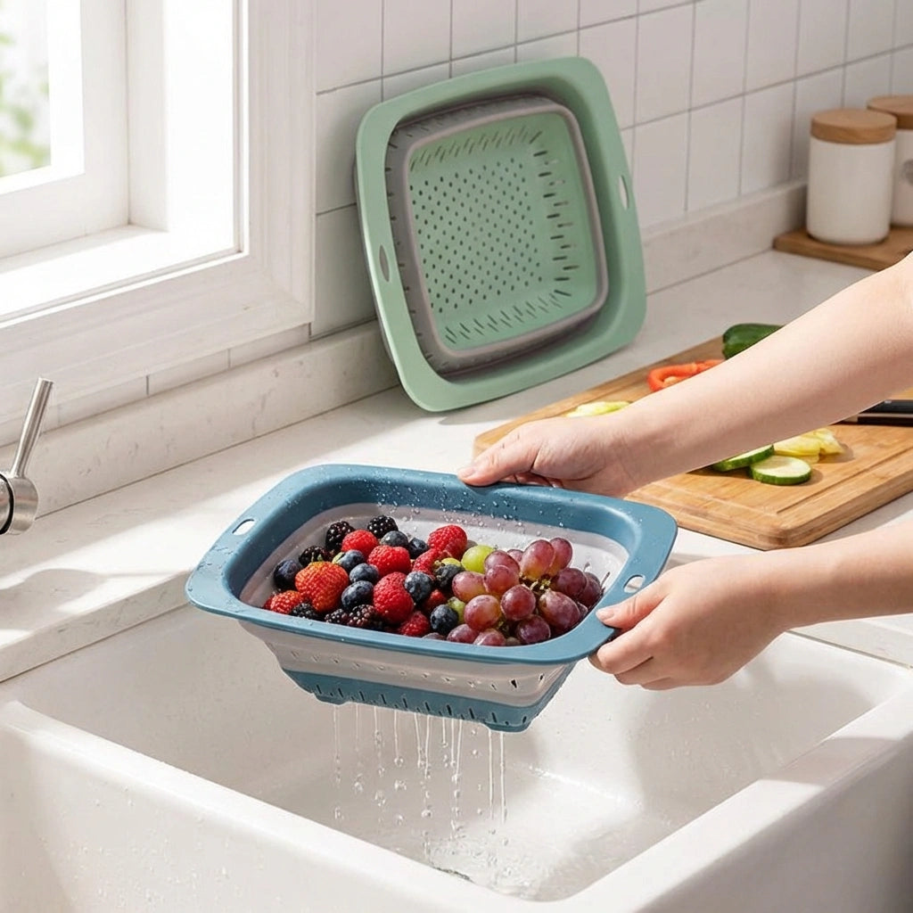 Silicone Foldable Basket