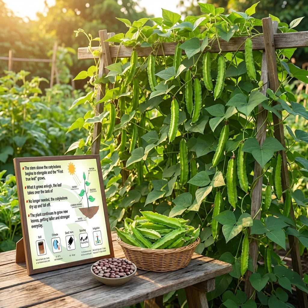 Exotic Dragon Bean Seeds