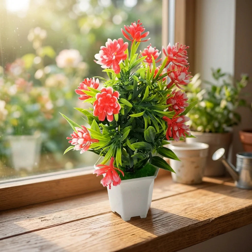 Artificial Flower Plant – 1 Pc
