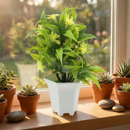 Artificial Flower Pot Decor