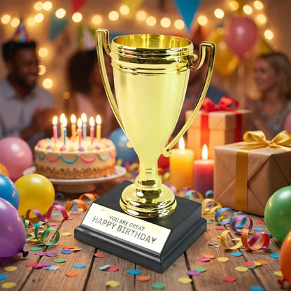 Golden Birthday Trophy