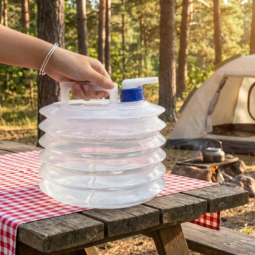Outdoor Camping Collapsible Portable Water Container