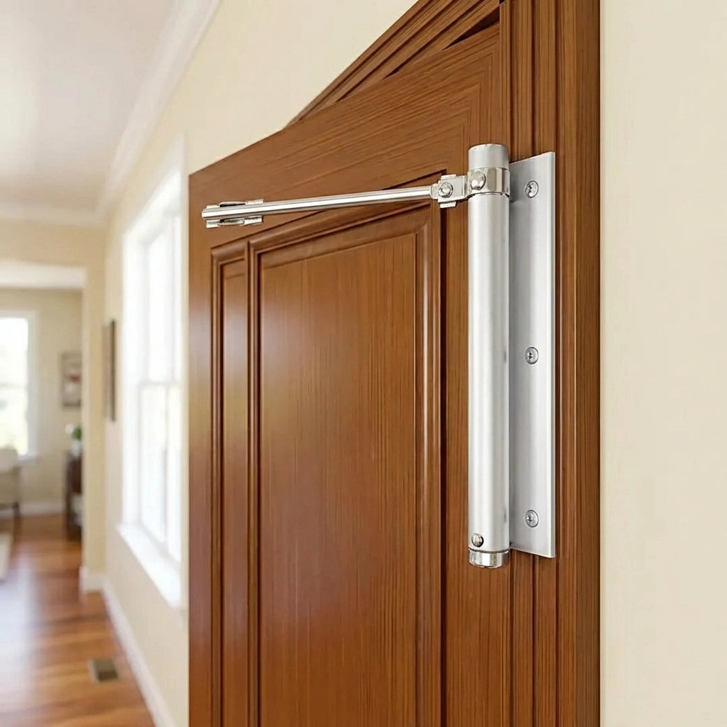 Automatic Door Closer Hinged Lock