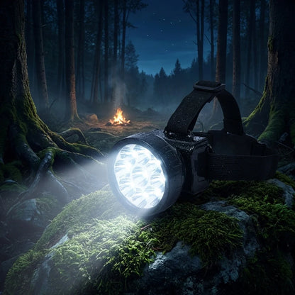 Rechargeable 9-LED Headlamp