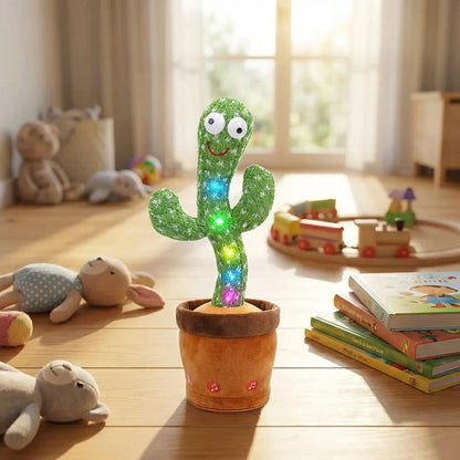 LED Musical Dancing & Mimicry Baby Cactus Toy