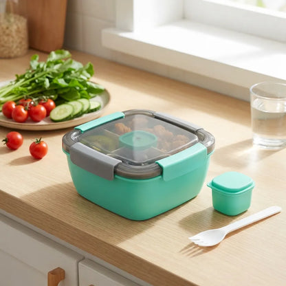 Lunch Box with 3 Compartments