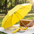 Portable Banana Shaped Rain And UV Protector Umbrella