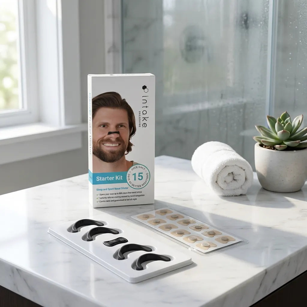Magnetic Nasal Breathing Strips