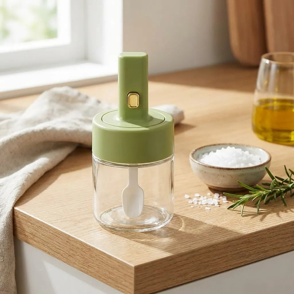 Luxury Glass Telescopic Seasoning Tank