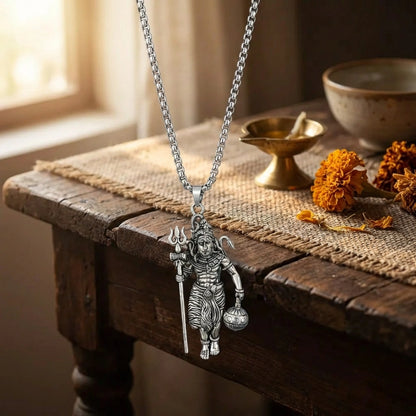 Divine Shiva Locket With Chain