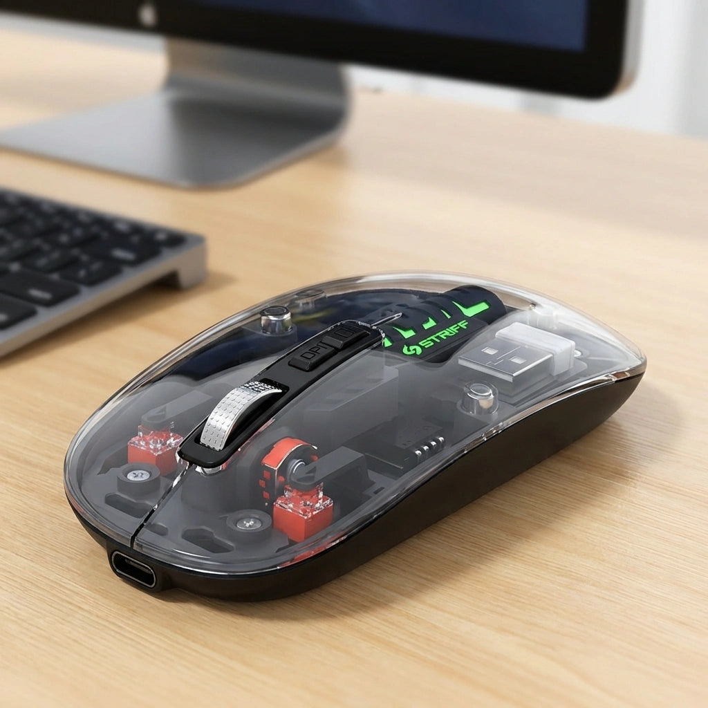 Rechargeable Transparent Mouse