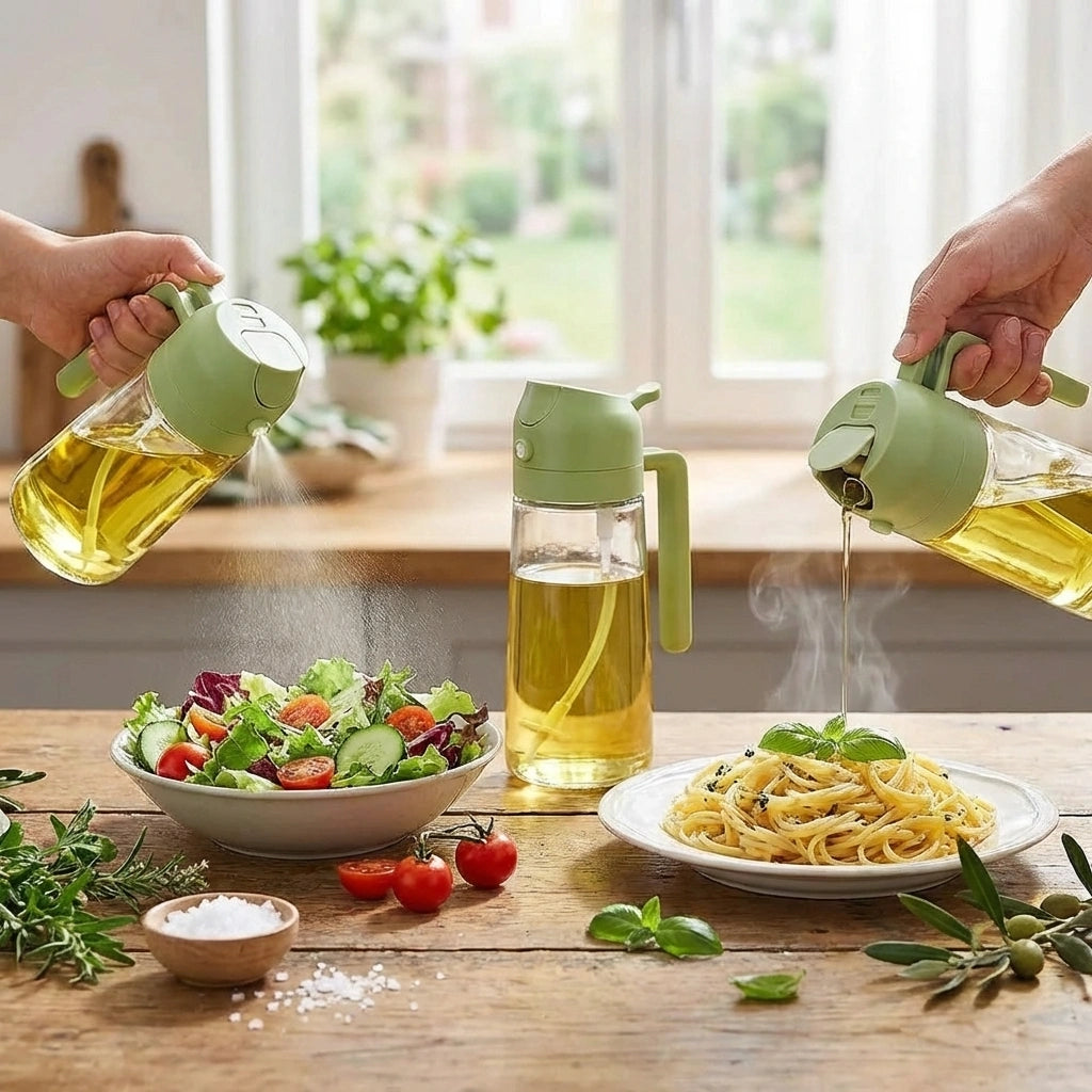 500ml Oil Spray & Dispenser