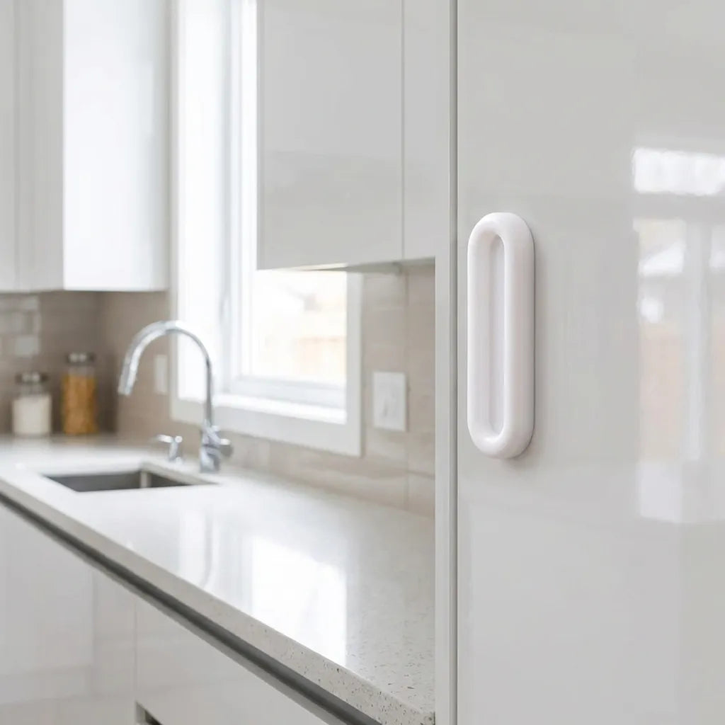 No-Drill Adhesive Handles