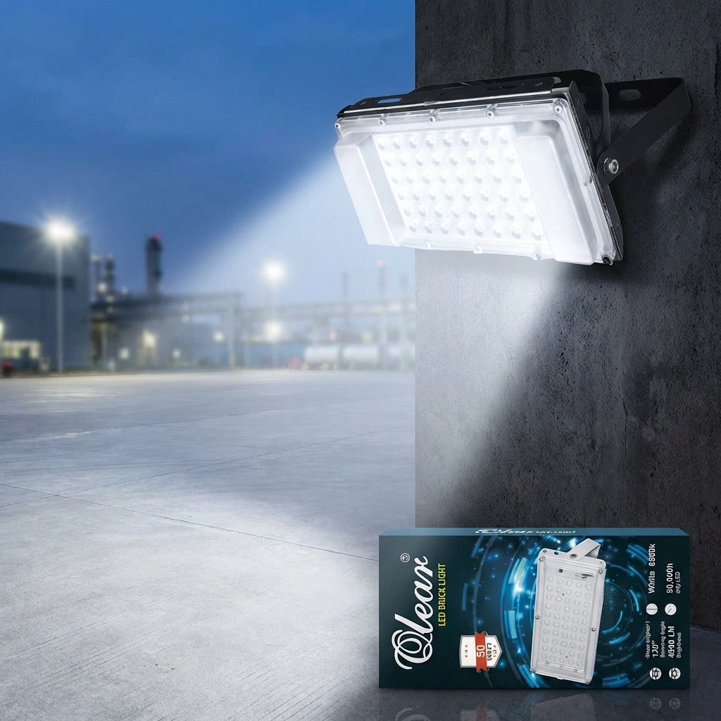 IP65 Metaled Flood Outdoor Light Cool White Waterproof Brick