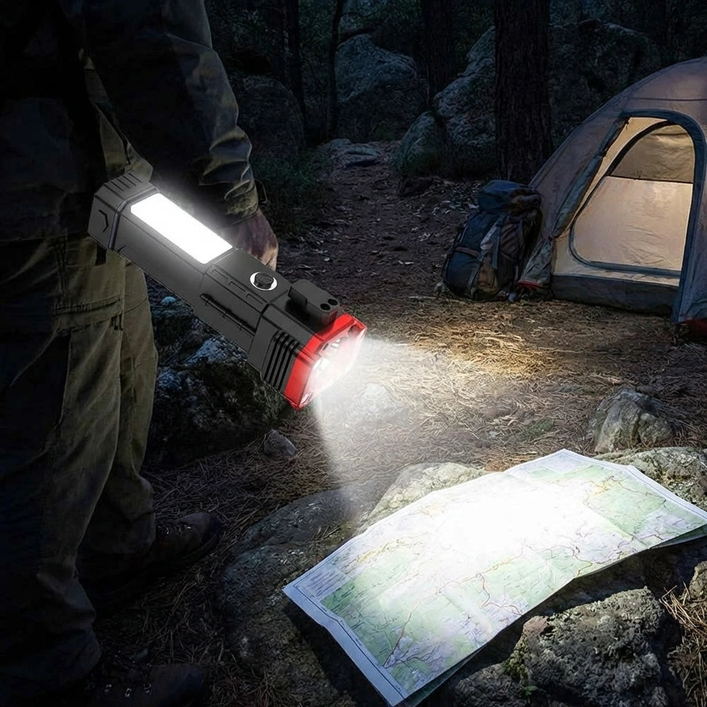Multifunctional Work Portable LED Flashlight