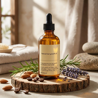Vegan Natural Hair Growth Oil (Pack of 2)