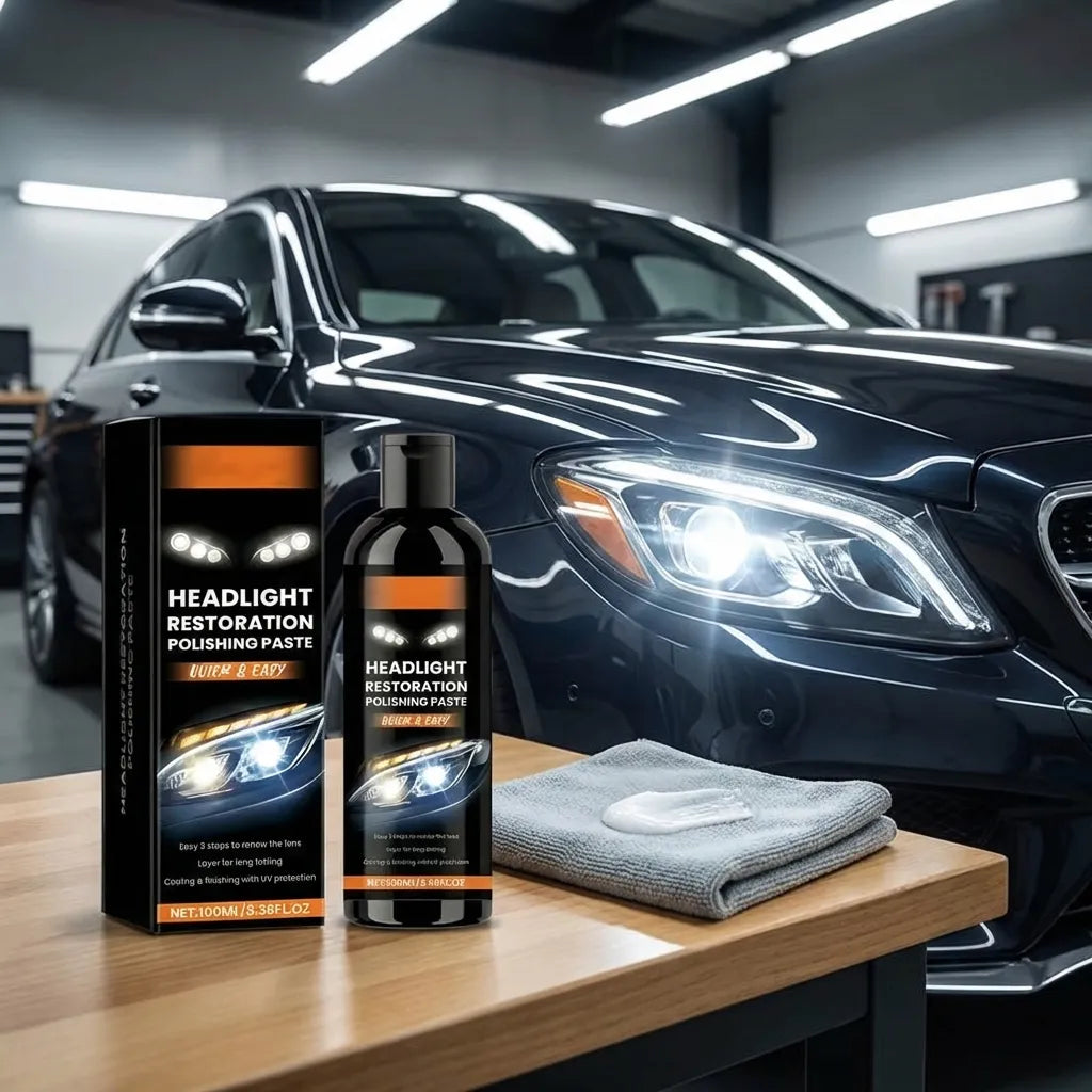 Headlight Polishing Paste – 2 Pack
