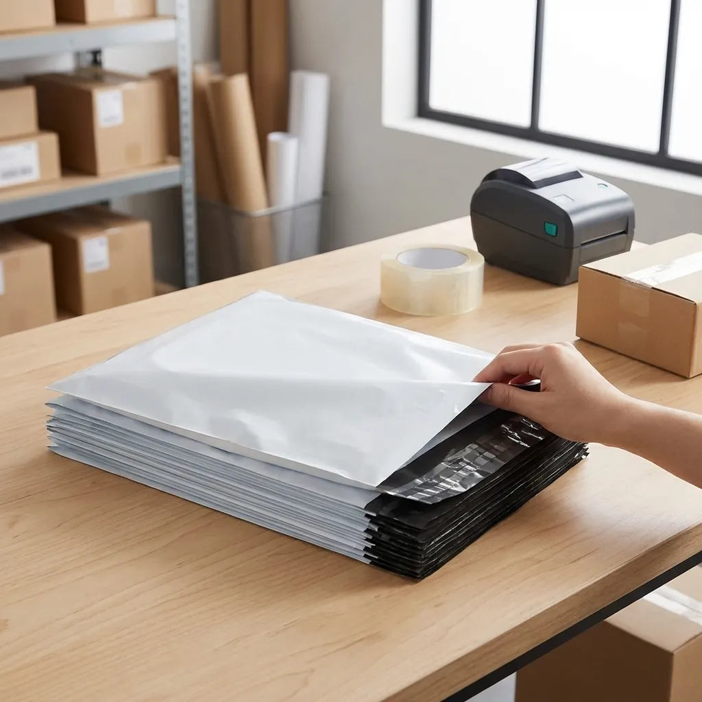Tamper Proof Polybag Pouches Cover For Shipping Packing