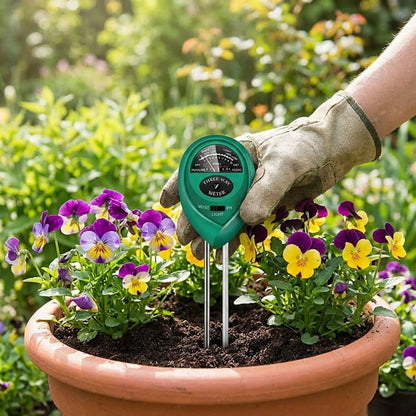 3-in-1 Soil Tester ( Moisture/pH/Light )
