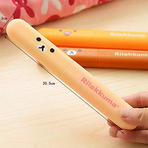Toothbrush Box Mini Cute Cartoon Toothbrush Box/Holder(Pack of 5)