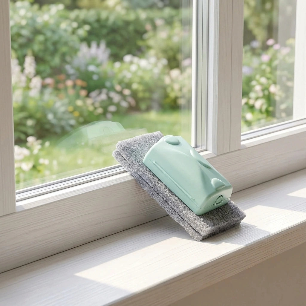Window Groove Cleaning Brush – 2 Pack