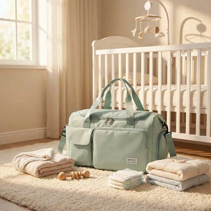 Duffle Bag with Shoe Compartment
