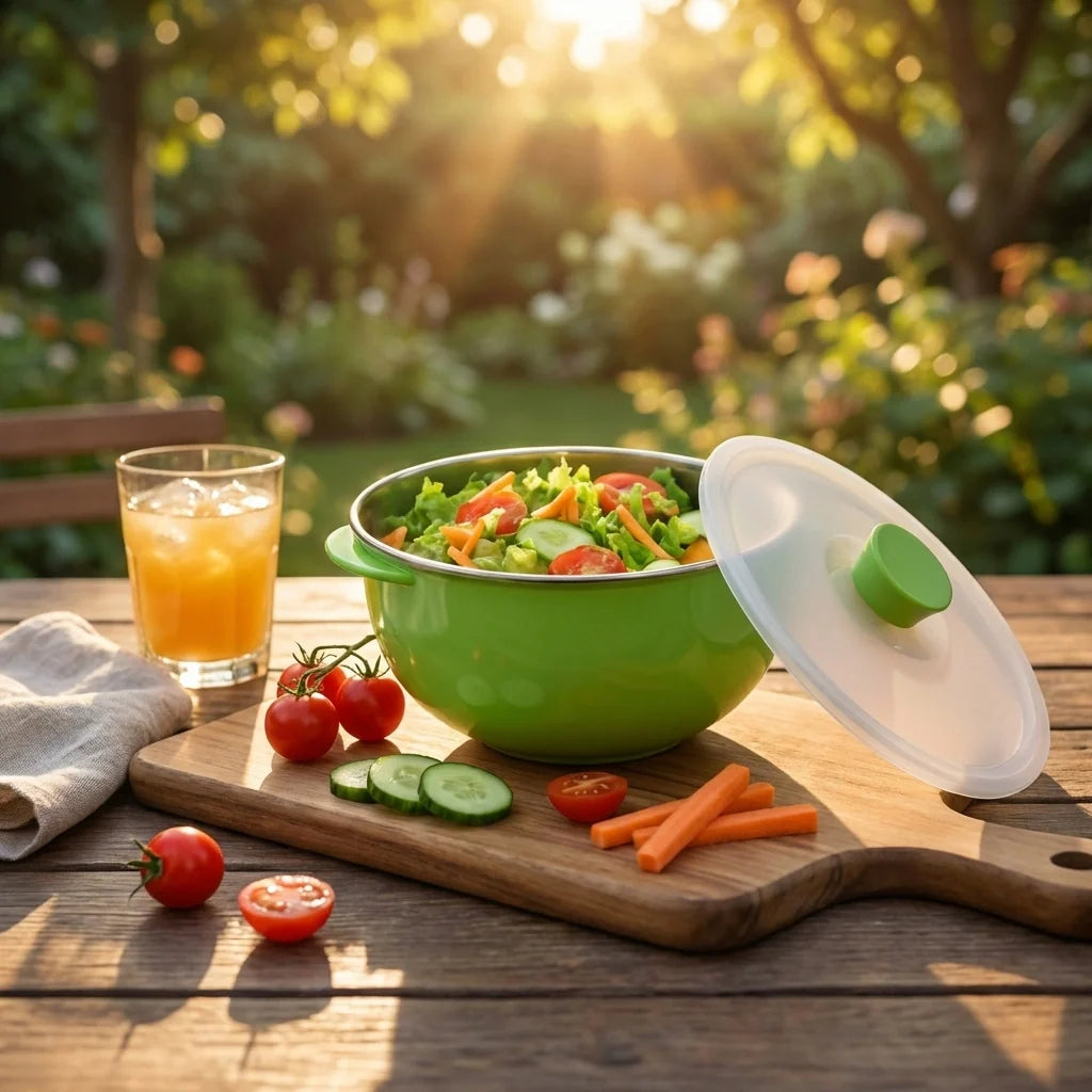Apex 2200ml Microwave-Safe Serving Bowl