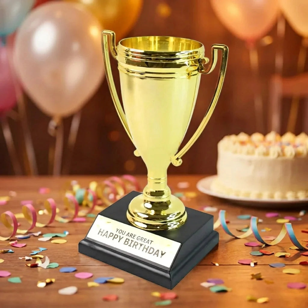 Golden Birthday Trophy