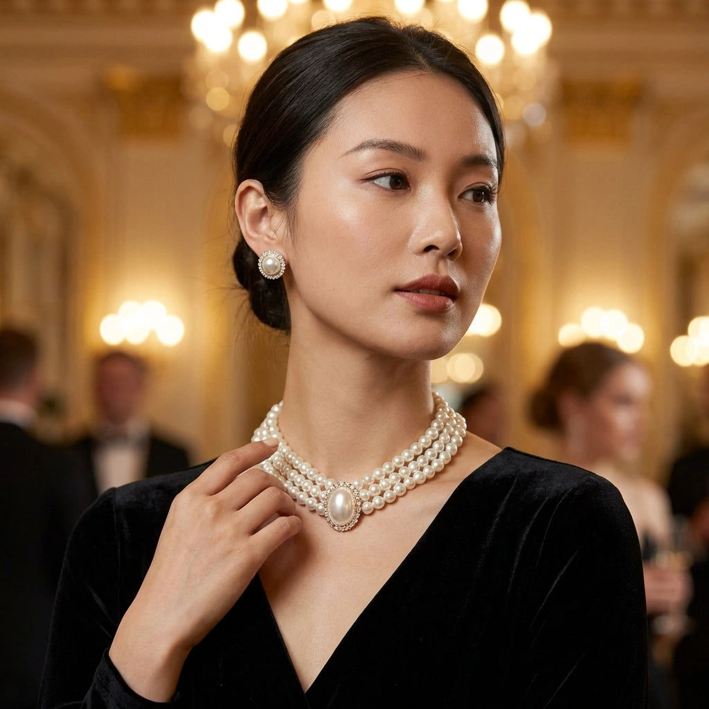 Artificial Pearl Necklace