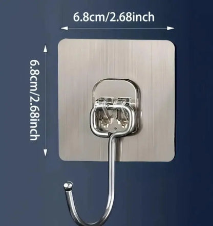 Golden Wall Hooks – Pack of 10