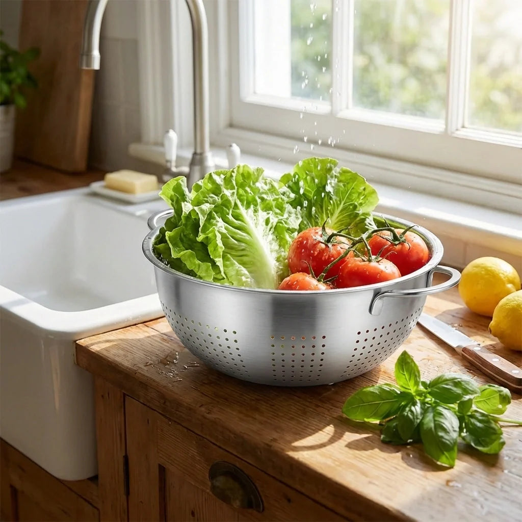 Collapsible Stainless Steel Strainer