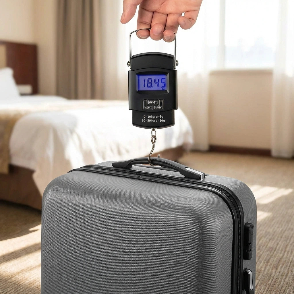 50 Kg Digital LCD Display Weighing Scale (Black)