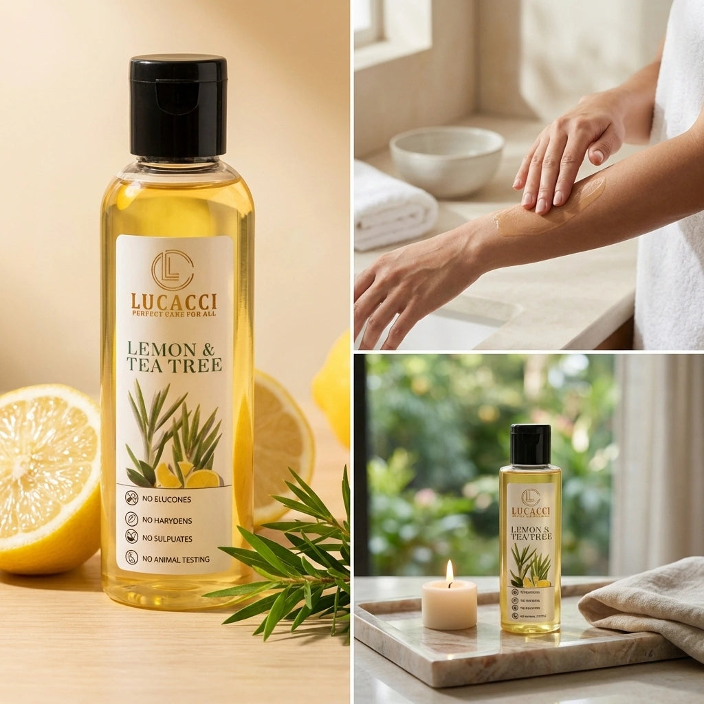 Lemon Tea Tree Massage Oil