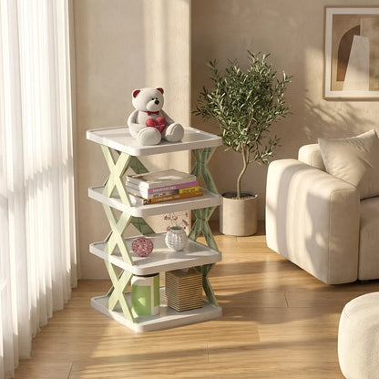 Space-Saving Corner Shoe Rack