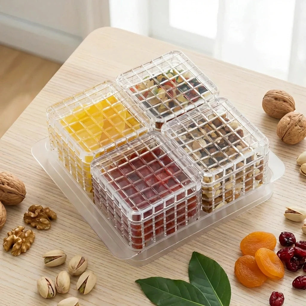 Elegant Airtight Dry Fruit Set