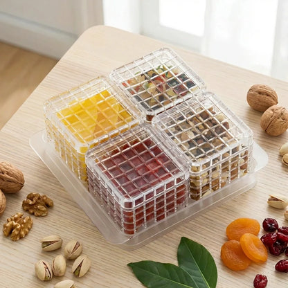 Elegant Airtight Dry Fruit Set