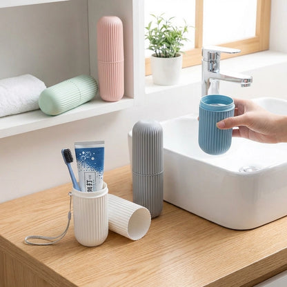 Multipurpose Capsule Bottle Shape Portable Storage Organizer