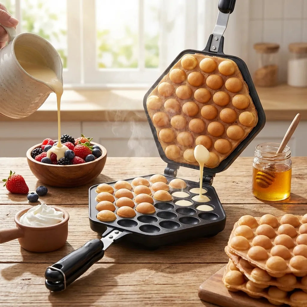 Bubble Waffle Maker Pan