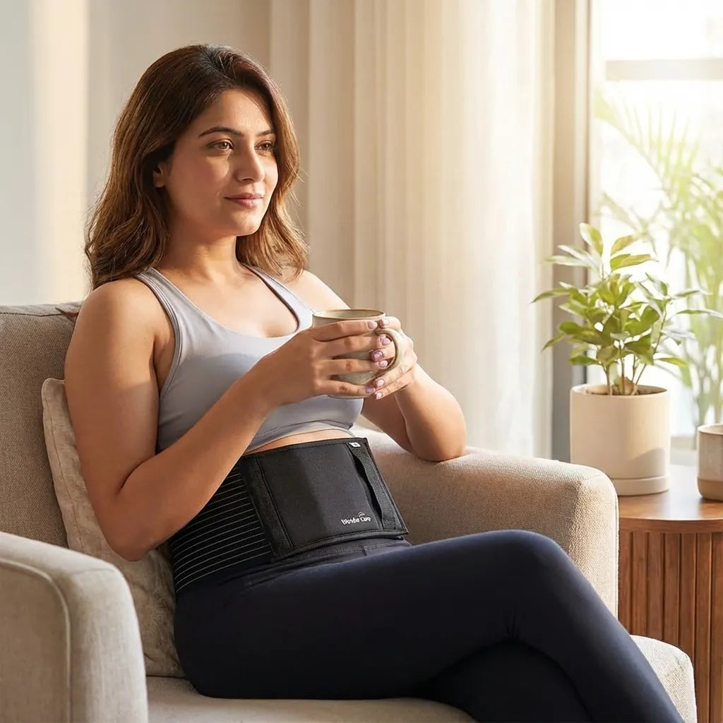 Umbilical Support Belt with Pad